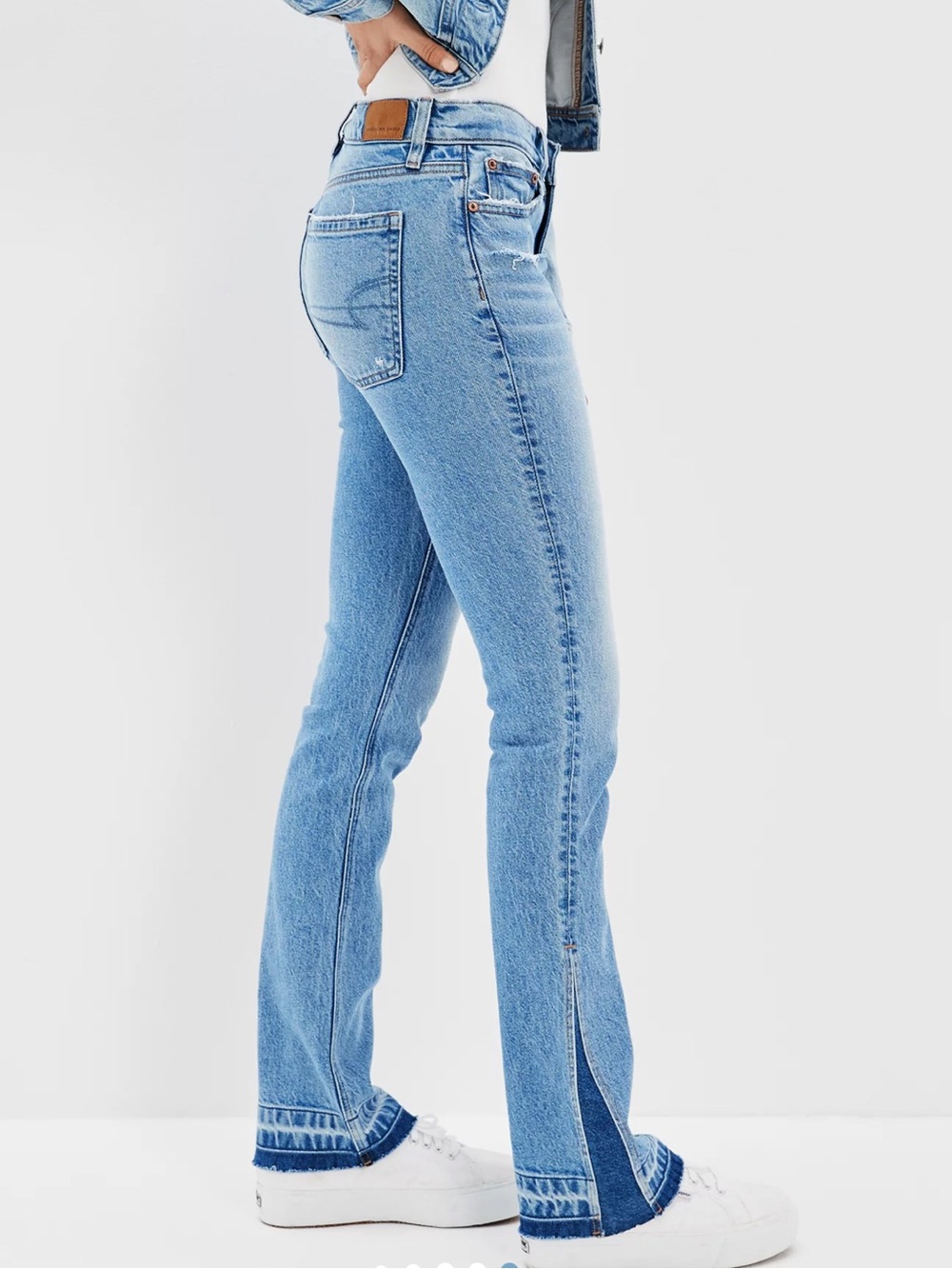 American Eagle Outfitters 90’s Low Rise Skinny Kick Jeans